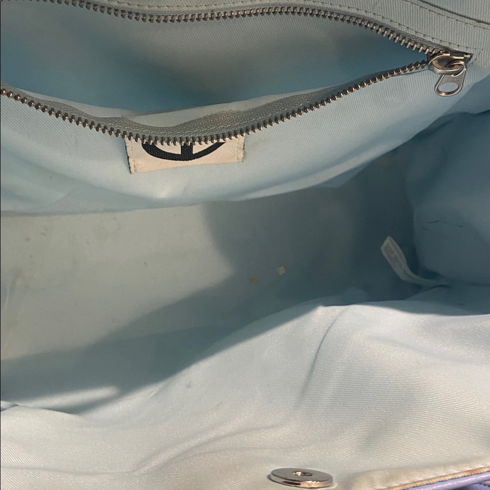 Telfar cerulean. Blue Tote Guc comes with dust cloth SIZ 15/11 - Picture 13 of 14